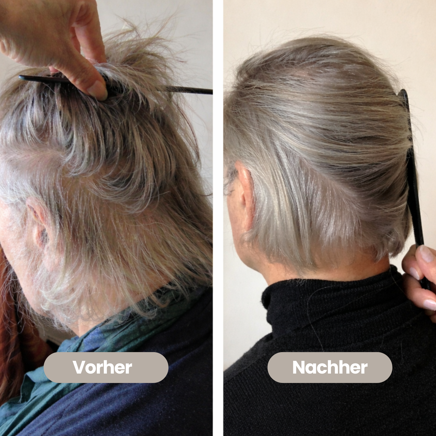 100% natürliches Haaröl - Wachstumsbooster in der Menopause