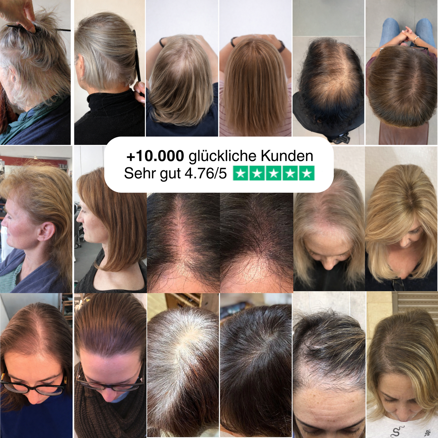 100% natürliches Haaröl - Wachstumsbooster in der Menopause