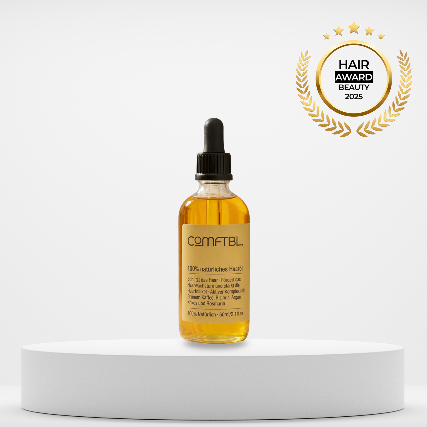 100% natürliches Haaröl - Wachstumsbooster in der Menopause