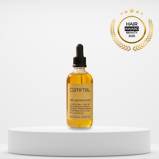 100% natürliches Haaröl - Wachstumsbooster in der Menopause